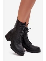 Dámské workery na černé model 21708027 - VINCEZA Dámské workery na černé model 21708027 - VINCEZA