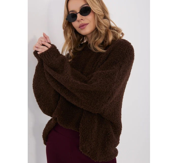 Jumper CH SW 72610.62 tmavě hnědý