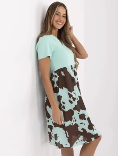 Sukienka DHJ SK model 21142185 mietowy - FPrice