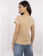 Tričko RV TS 4623.83 velbloudí Tričko RV TS 4623.83 velbloudí