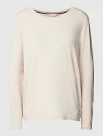 Dámské tričko UW0UW04985 ABH krémové - Tommy Hilfiger