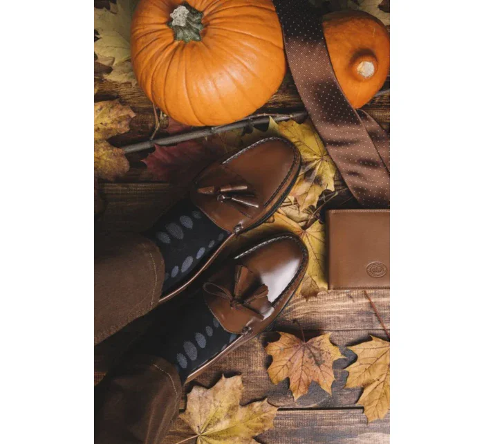 Ponožky k obleku - se vzorem 056