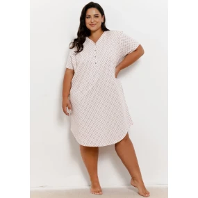 Dámská noční košile  kr/r 2XL3XL W25 model 20883248 - Taro