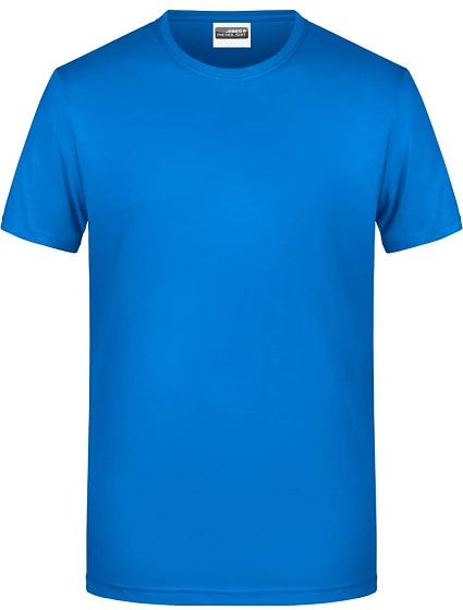 Daiber 8008 Pánské tričko z bio bavlny 02.8008 cobalt Daiber 8008 Pánské tričko z bio bavlny 02.8008 cobalt