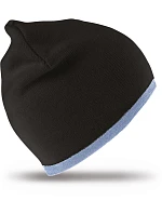 Result Headwear RC 046X Oboustranná pletená čepice 28.046X black/sky Result Headwear RC 046X Oboustranná pletená čepice 28.046X black/sky