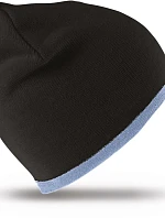 Result Headwear RC 046X Oboustranná pletená čepice 28.046X black/sky