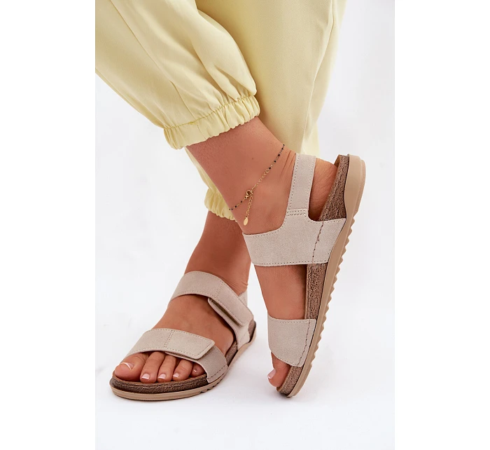 Dámské sandály Inblu AA000070 Béžové