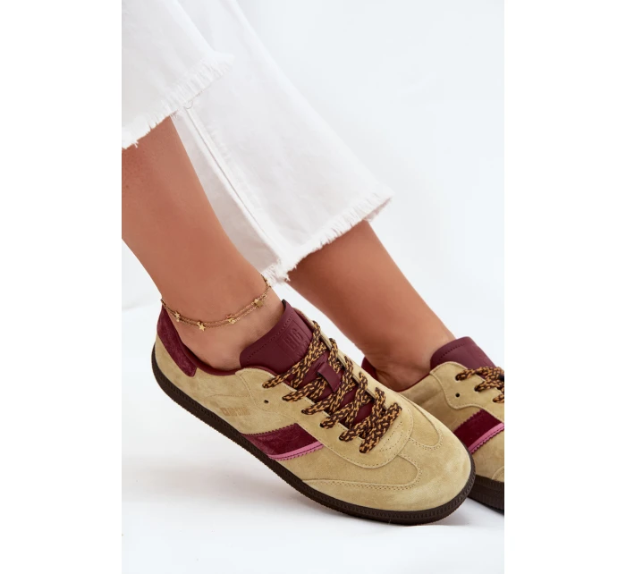 Dámské semišové tenisky Big Star HI-POLY SYSTEM – limetkové Dámské semišové tenisky Big Star HI-POLY SYSTEM – limetkové