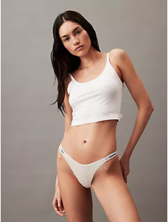 Spodní prádlo Dámské kalhotky STRING THONG (DIPPED) 000QD5157EHGS - Calvin Klein