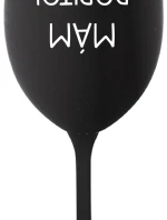 MÁM DOPITO! - černá sklenice na víno 350 ml