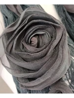 Dámská šála tmavě šedá - FPrice