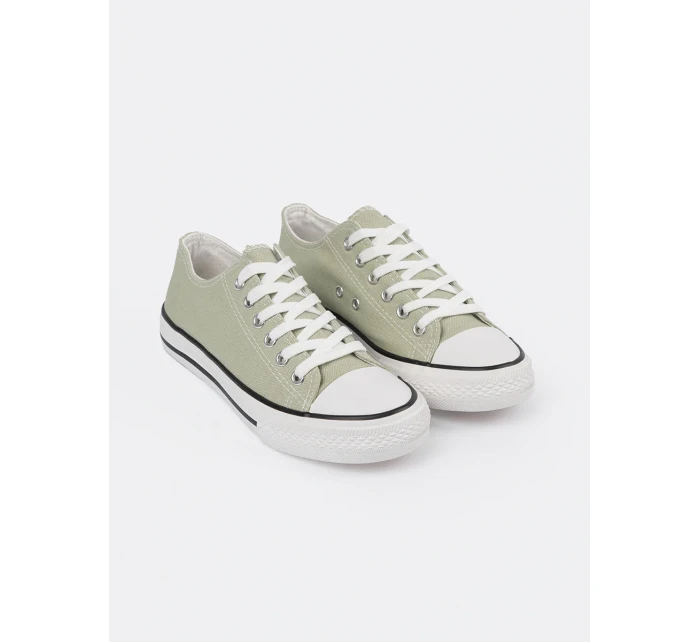 Originální tenisky zelené dámské bez podpatku Originální tenisky zelené dámské bez podpatku