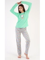 Dámské pyžamo dlouhé Kotě