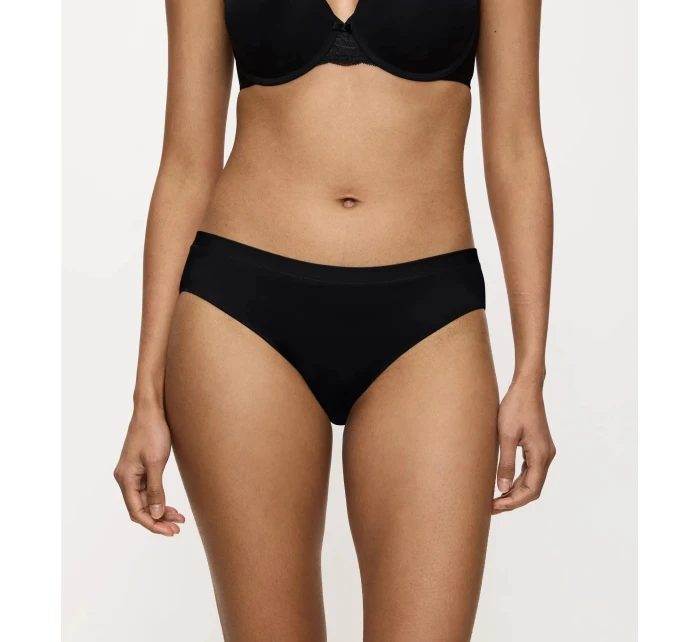 Dámské kalhotky Sense of Modal Tai - BLACK - černé 0004 - TRIUMPH Dámské kalhotky Sense of Modal Tai - BLACK - černé 0004 - TRIUMPH