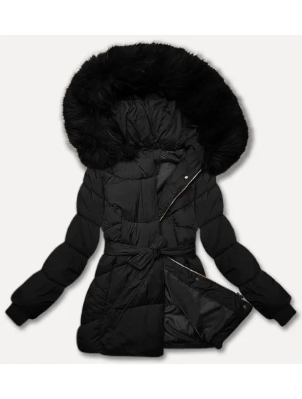 Černá dámská bunda typu pro přechodné období model 21248451 - J.STYLE