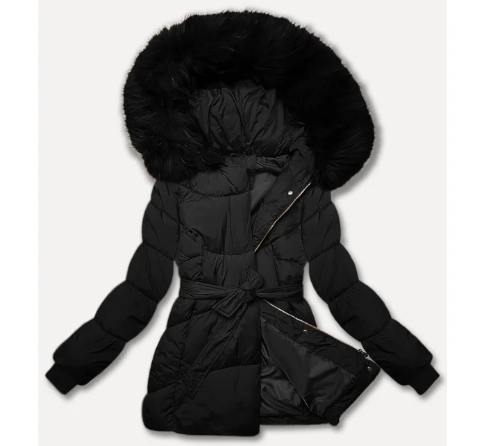 Černá dámská bunda typu pro přechodné období model 21248451 - J.STYLE