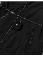 Damska kurtka z łańcuszkiem Goodlookin czarna (KK6021-1)