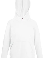Fruit of the Loom Kids Lightweight Hooded Sweat Dětská mikina s kapucí 16.2009 white