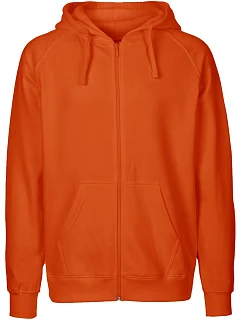 O Pánská mikina s kapucí z bio bavlny orange model 22505223 - Neutral