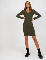 EM SK 673 šaty.78P khaki EM SK 673 šaty.78P khaki