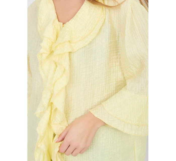 Koszula IT KS model 22031468 jasny żółty - FPrice