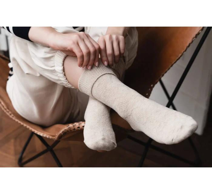 Ponožky 093-036 Light Beige - Steven