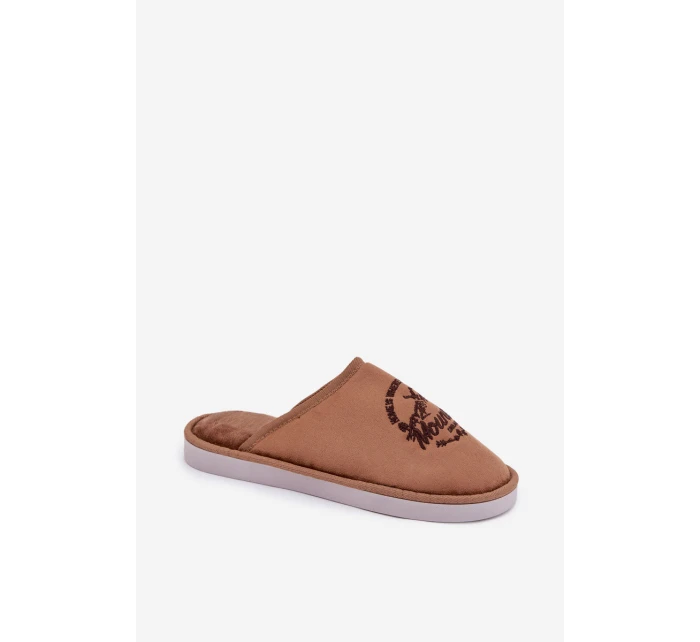 Pánské nazouváky Tiranne – camel