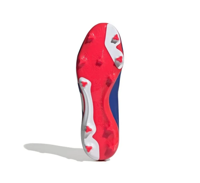 Pánské sportovní boty Kopačky Predator League LL FG M IF6333 Modrá-korál-bílá - Adidas Pánské sportovní boty Kopačky Predator League LL FG M IF6333 Modrá-korál-bílá - Adidas