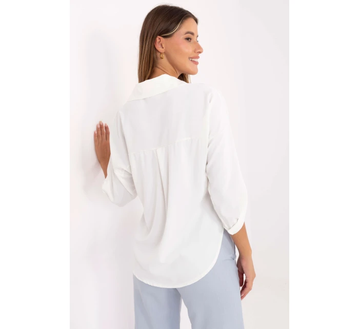 Košile s dlouhým rukávem model 219050 Rue Paris Košile s dlouhým rukávem model 219050 Rue Paris