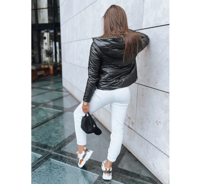 Dámská krátká prošívaná bunda SPORT HEVEN černá FashionStreet TY3710