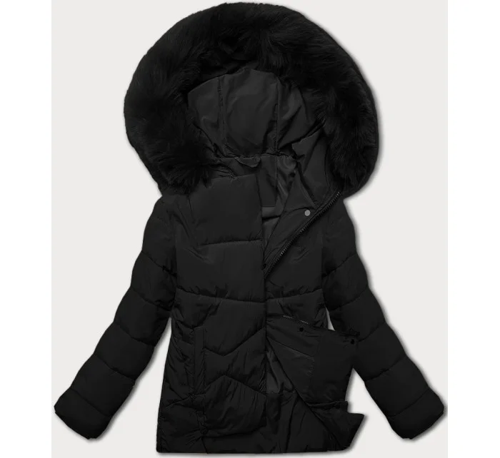 kurtka damska  czarna model 21248522 - J.STYLE