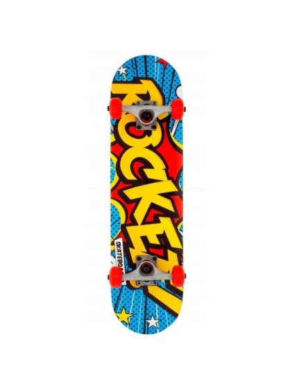 Rocket Mini Popart Complete Multi 7,5" skateboard RKT-COM-1533 Rocket Mini Popart Complete Multi 7,5" skateboard RKT-COM-1533