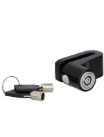 ZÁMEK BRZDOVÉHO KOTOUČE S LANKEM PŘIPOMÍNAJÍCÍM DUNLOP BLACK ZÁMEK BRZDOVÉHO KOTOUČE S LANKEM PŘIPOMÍNAJÍCÍM DUNLOP BLACK