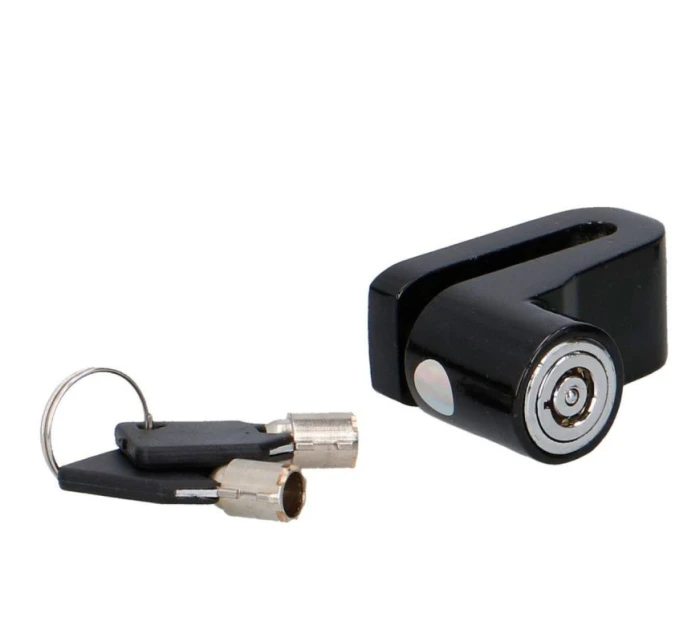 ZÁMEK BRZDOVÉHO KOTOUČE S LANKEM PŘIPOMÍNAJÍCÍM DUNLOP BLACK ZÁMEK BRZDOVÉHO KOTOUČE S LANKEM PŘIPOMÍNAJÍCÍM DUNLOP BLACK