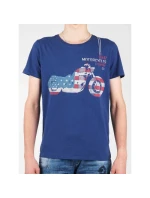 Tričko Wrangler S/S Biker Flag Tee W7A53FK 1F