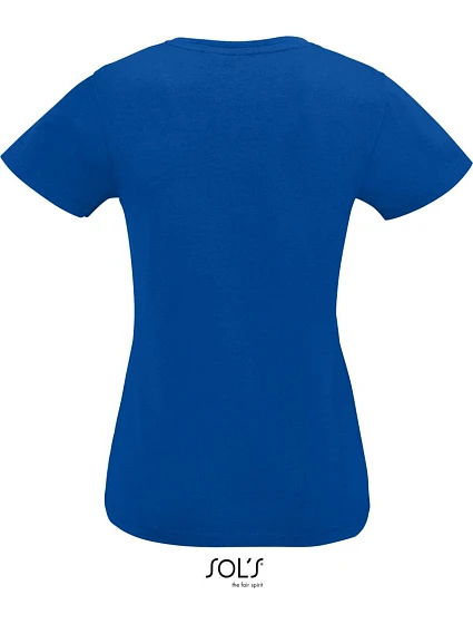 SOL'S Imperial V Women Dámské tričko do V z těžké bavlny model 22520623 royal blue