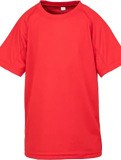 Spiro S 287J Dětské sportovní tričko "Aircool" 29.287J red