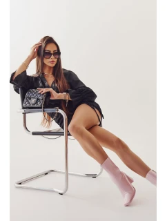 Dámské lakované kozačky Růžove model 21596921 - Boto