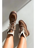 Dámské sněhule s kožíškem Camel model 21715007 - Boto