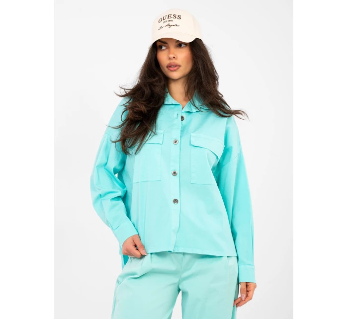 IT KS košile FL9968.48 tyrkysová