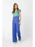 S344 Halenka s nařasenými rukávy - model 1 S344 Halenka s nařasenými rukávy - model 1