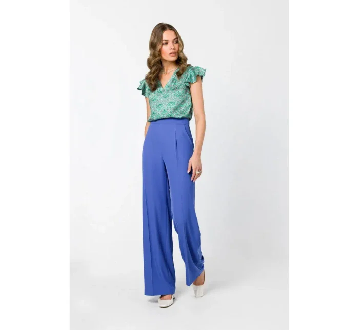 S344 Halenka s nařasenými rukávy - model 1 S344 Halenka s nařasenými rukávy - model 1