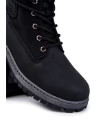 Pánské boty Memory Foam Big Star KK174206 Černá Pánské boty Memory Foam Big Star KK174206 Černá