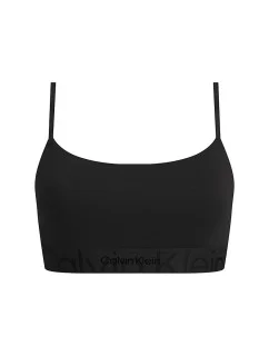 Dámská sportovní podprsenka Monolith Cotton QF6989E-UB1 - Calvin Klein