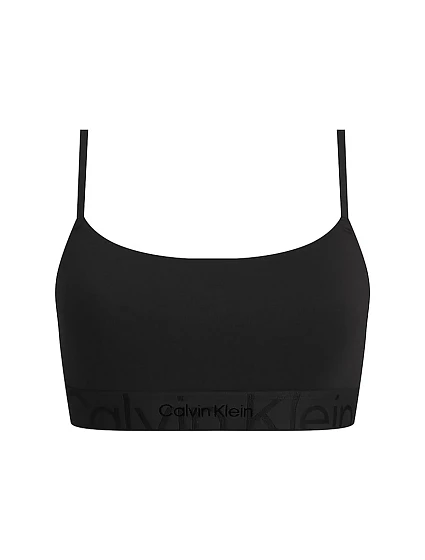 Dámská sportovní podprsenka Monolith Cotton QF6989E-UB1 - Calvin Klein Dámská sportovní podprsenka Monolith Cotton QF6989E-UB1 - Calvin Klein