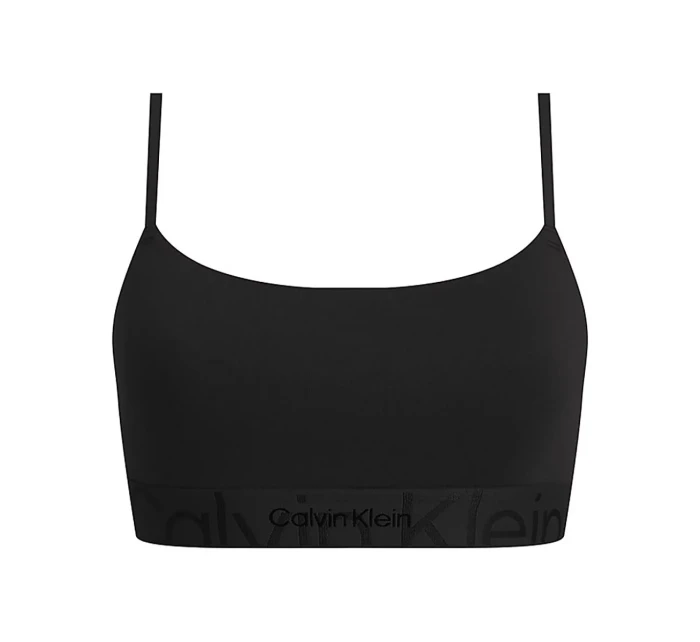 Dámská sportovní podprsenka Monolith Cotton QF6989E-UB1 - Calvin Klein