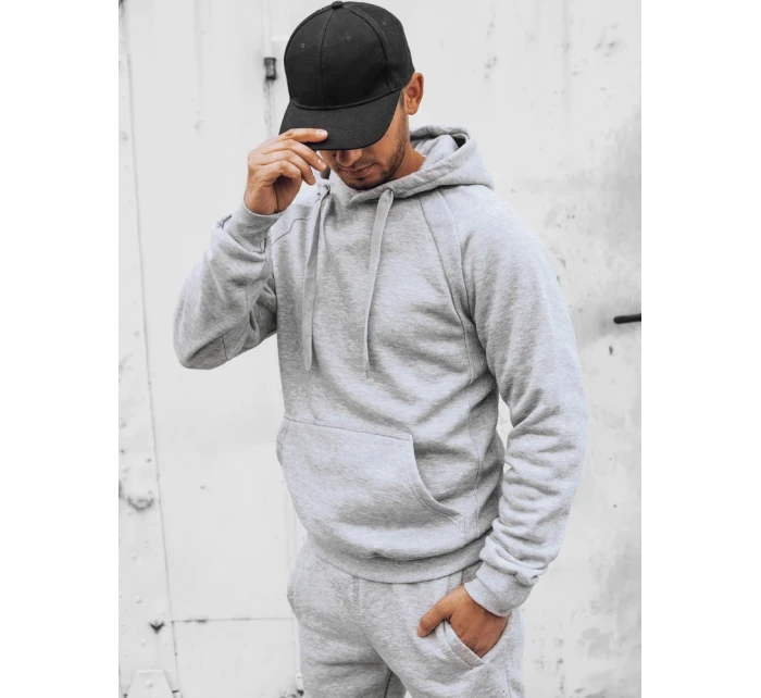 FashionStreet pánské světle šedé tepláky AX0625 FashionStreet pánské světle šedé tepláky AX0625