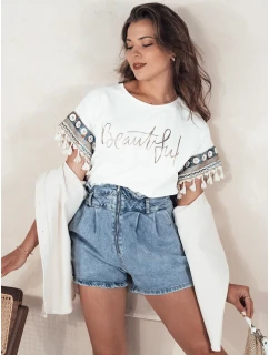 Dámské džínové šortky blue model 21977693 - Dstreet