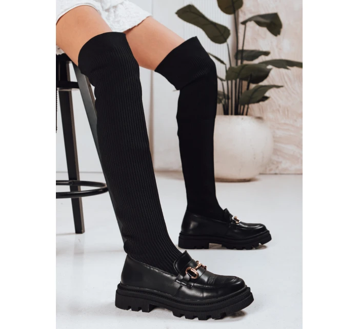 Dámské ponožkové boty černé FashionStreet ZY1312