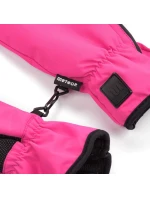 Zimní rukavice Meteor Juna S růžová/černá Zimní rukavice Meteor Juna S růžová/černá